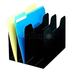 Brand new! buddy desktop file organizer bdy5404 vertical 4 pockets steel sorter for sale