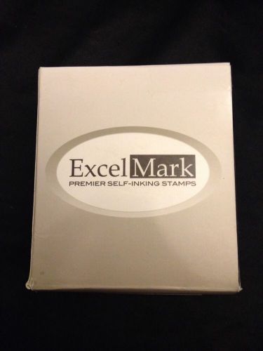 Exel Mark Identity Self Inking Stamps