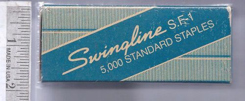 Vintage blue SWINGLINE Standard Staples full unused SF-1 approx 5000