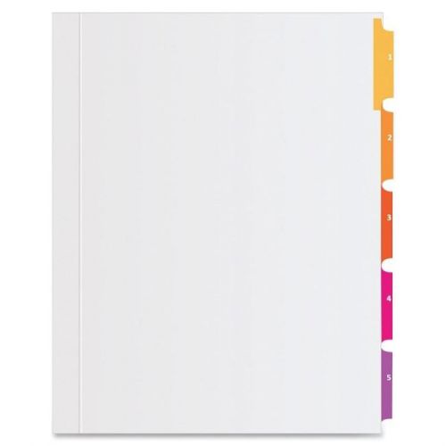 Avery Ready Index Unpunched Narrow Tab Dividers - 5 X Divider - 8.50&#034; (ave11152)