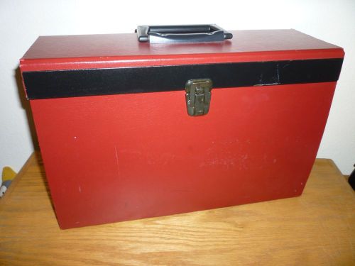 Sweet Vintage Personal File Suitcase Holder