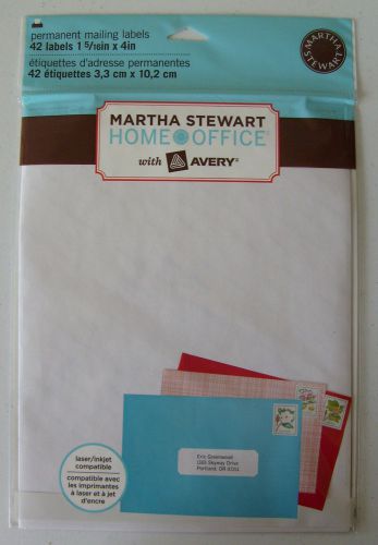 Martha Stewart Home Office Avery Mailing Labels Wedding 42/Pack  72435 ?