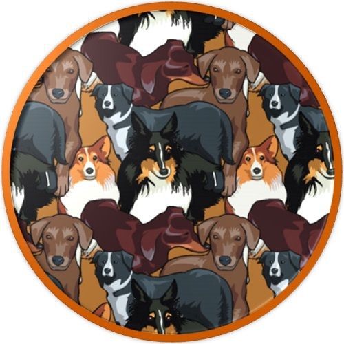 30 Custom Puppy Dog Art Personalized Address Labels