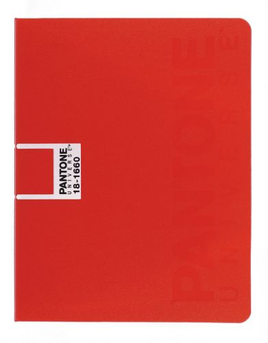 Pantone Glossy Card Holder Small - Tomato Red
