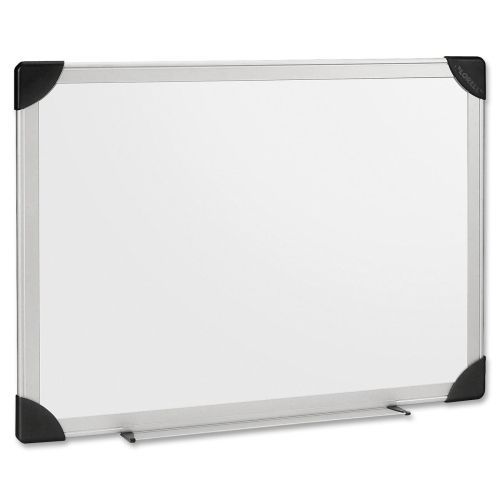 LLR55654 Dry-Erase Board, 8&#039;x4&#039;, Aluminum/White