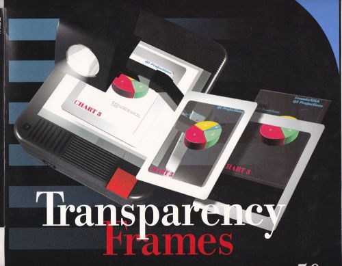 IBM Cardboard Transparency Mounting Frames: 35 pack