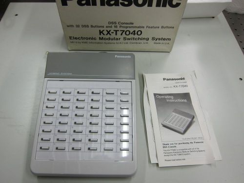 Panasonic KX-T7040 DSS Console (New old stock)