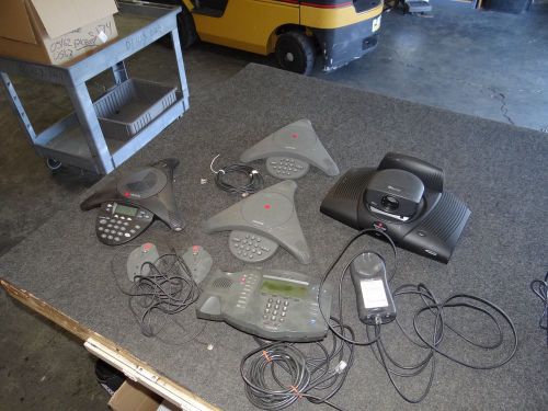 Lot of Polycom Viewstation Soundstation 2W EX Soundpoint IP Extended Microphones