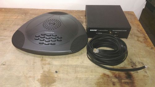 SHURE ST350 Audio Module Teleconference System Conference Phone W/ Power Box