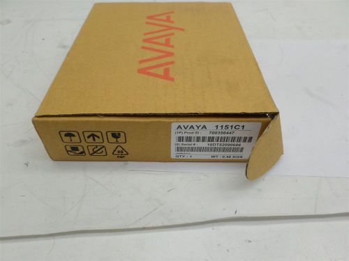 NIB AVAYA 1151C1 Power Supply PoE VoIP IP Phone with cable cord FAST SHIP!!!!