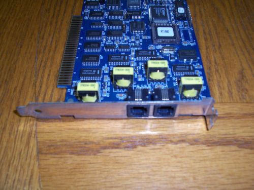 2/4-port digital voice board for Key Voice/Comdial DOS VoiceMail
