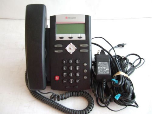 Polycom SoundPoint IP-330 Phone w/Power Supply   HAVE LOT QUANTITY   GUARANTEED