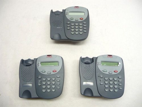 LOT 3 AVAYA 4602SW IP VoIP BUSINESS PHONE TELEPHONE GRAY 4602D02A-2001