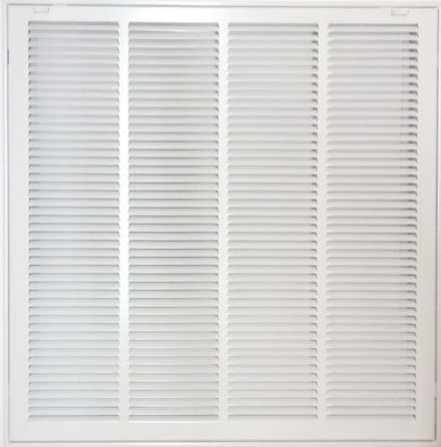 25w&#034; x 25h&#034; return filter grille - easy air flow - flat stamped face for sale