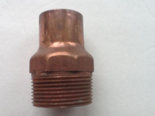 1-1/4&#034; MPT x 1&#034; Copper Adapter