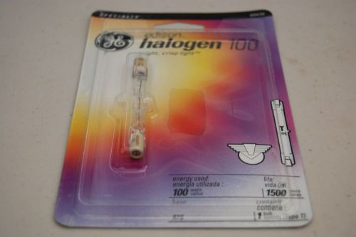 GE Edison halogen 100 watt bulbs (lot of 2 each) NEW