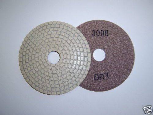 5&#034; Dry Concrete Diamond Polishing 3000#