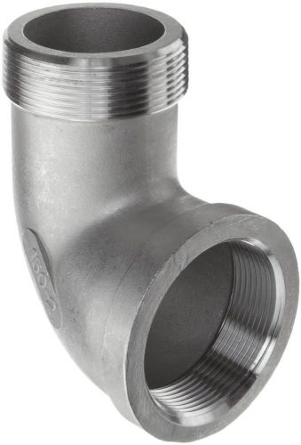 Stainless steel 316 cast pipe fitting, 90 degree street elbow, mss sp-114, 1/2&#034; for sale