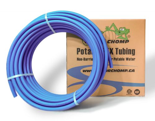 1/2&#034; blue pex tubing / pipe pex-b 1/2-inch 100 ft potable water non barrie for sale