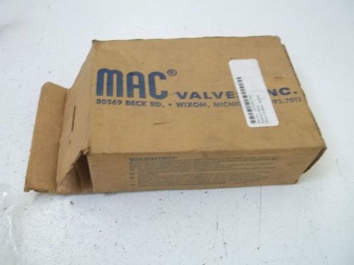 MAC 811C-PM-111DA-142 SOLENOID VALVE *NEW IN A BOX*