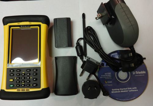 TRIMBLE NOMAD RUGGED OUTDOOR DATA COLLECTOR GPS, CAMERA, MEMORY CARD SLOT, WI-FI