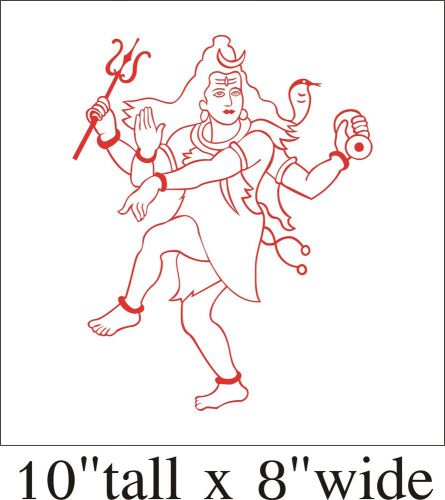 Om Aum Lord Shiva Hinduism Car Truck Vinyl Sticker Decal-1665