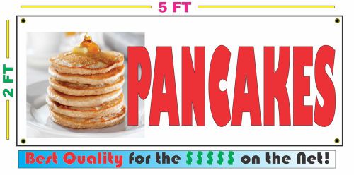 Full Color PANCAKES Banner Sign NEW LARGER SIZE Best Quality for the $$$