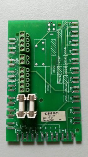 Wascomat Printed Circuit Board(Terminal Board) #438878801 W6XX, Auxiliary