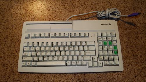 Cherry MY-7000 Card Reader Corded Keyboard Excellent Condition
