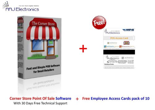 Corner store pos retail  software for sale