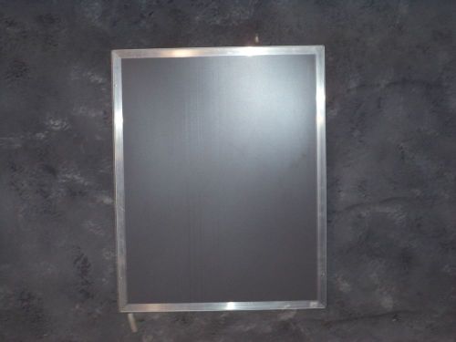 22 x 28 snap frame matte silver finish for sale