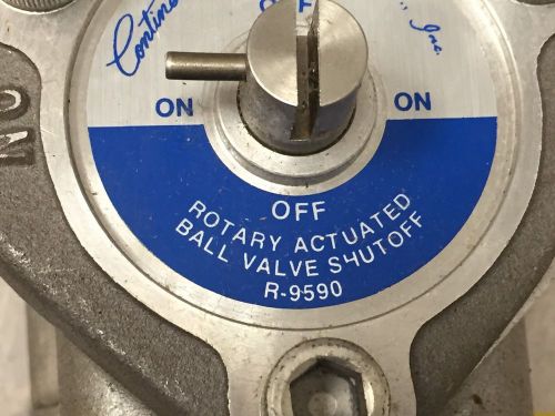 R-9590b, continental, nh3 hydraulic in-line rotary actuator for sale