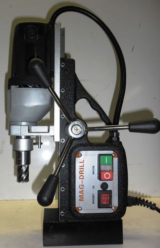 BLUEROCK ® Magnetic Drill BRM-35A-B w/ 1&#034; Annular Cutter Set - Mag w/ Broach