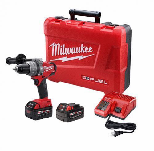 Milwaukee 2604-22 m18 heavy duty fuel 1/2&#034; hammer drill/driver kit ind. grade for sale