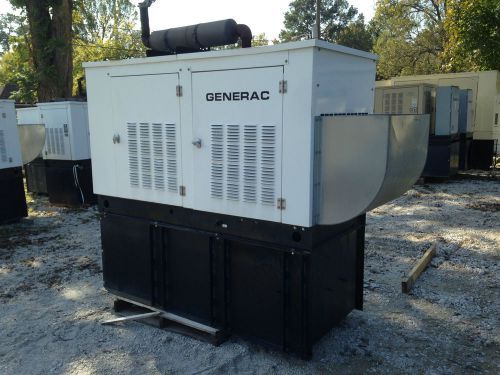 Generac diesel generator 30kw single phase weather proof enclosure low hours!!! for sale