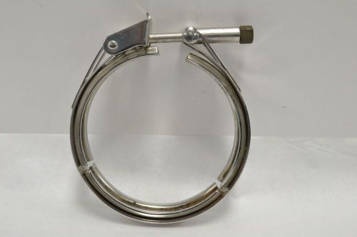 TRI CLOVER STAINLESS SANITARY HEAVY DUTY PIPE COMPATIBLE CLAMP 6-1/4 IN B265416
