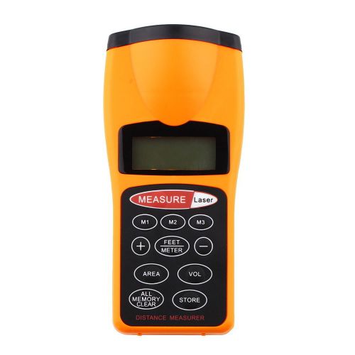 CP-3007 Ultrasonic Distance Measure Laser Point Rangefinder LCD backlight FO