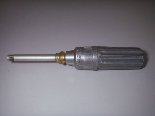 Cleo pneumatic cal-30a roto-torq screwdriver torque 1/4&#034; hex adjustable for sale