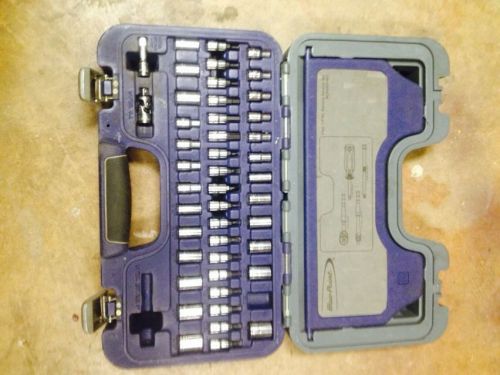 Blue point 1/4 drive socket sets sae and metric for sale