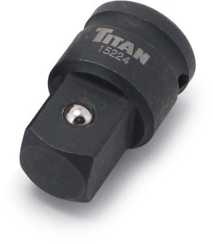 Socket Adaptor Titan 15224 1/2&#034; Female to 3/4&#034; Male Impact