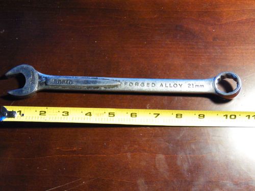 EASCO 63621 FORGED ALLOY 21mm Open-Closed End Wrench 12pt. *MADE IN THE USA*