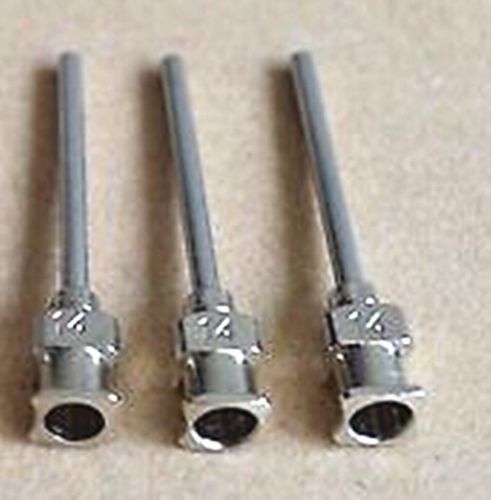 12 pcs 14Ga Blunt stainless steel dispensing syringe needle tips 1&#034;