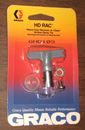 Graco ghd109 hd rac heavy duty reverse-a-clean airless spray tip for sale
