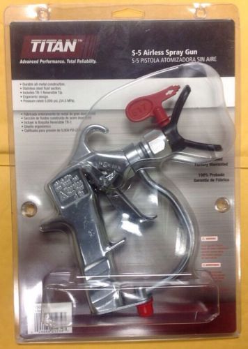 Titan 0550070 s5 airless spray gun 5000psi with tr1 reversible tip 517 for sale