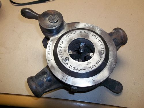**RARE** Vintage OSTER BULL DOG DIE STOCK No.102 Patd. July 26 1910