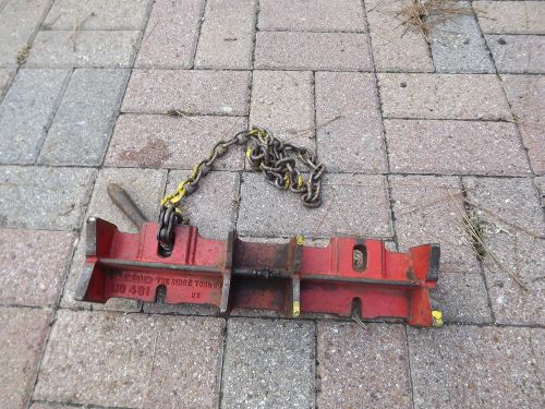 Ridgid 461 Straight Pipe Clamp/ Welding Vise large Pipe holding joint tool 1/2-8