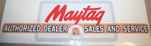 Maytag Gas Engine Motor Authorized Dealer Decal Square 92 72 82 31 Hit Miss Sale
