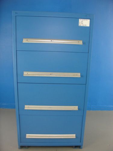 REFIRBISHED STANLEY-VIDMAR 4 DRAWER TOOL CABINET NEW PAINT ALL OVER