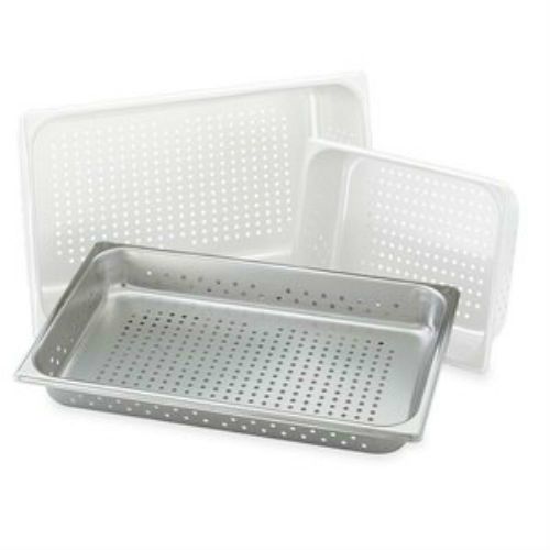 Vollrath (30043) 4&#034; Deep Super Pan V™ Full-Size Perferated Steam Table Pan