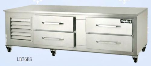 Brand new! leader lb76es - 76&#034; chef base refrigerator/cooler for sale